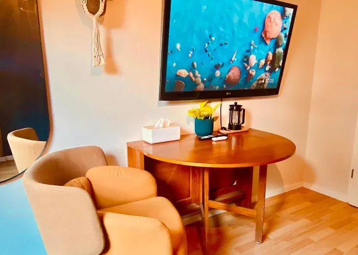 Modernes Ruhiges Zimmer Mit Ausblick Ins Gruene